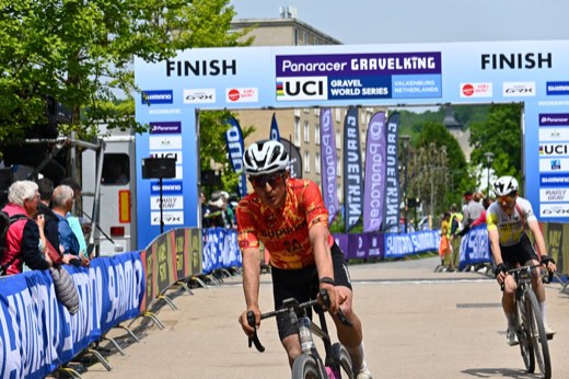 Arrivée d'une UCI Gravel World Series