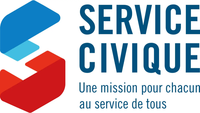 Logo Service Civique — Une mission pour chacun au service de tous